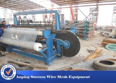 Çin 7.5kw Güçlü Kırılmış Tel Ağı Döşeme Makinesi Yüksek verimlilik 0,4-2,5mm Tel çapı için Tedarikçi