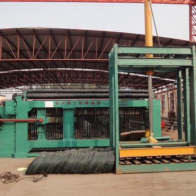 Çin Yeşil 3 metre genişliğinde 50-100 m/min hız ve 800 mm çaplı altıgen tel örgü makinesi Tedarikçi