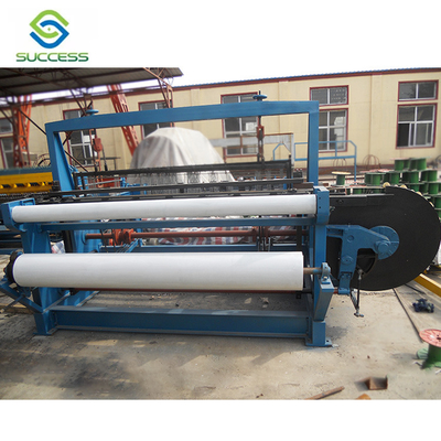 Çin Kırılmış Tel Ağı Döşeme Makinesi Çeşitli Tel Diametresi için Güçlü 7.5KW Döşeme Aracı Tedarikçi