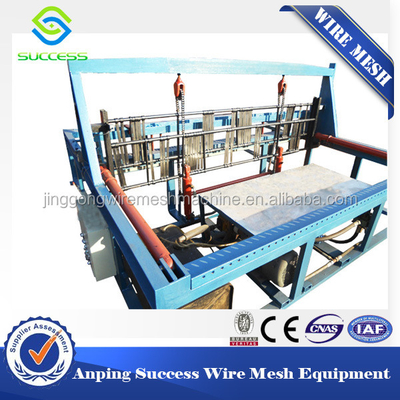 Çin Paslanmaz Çelik Çift Kırpılmış Tel Ağı Döşeme Makinesi 1-4m 650-1500KG Ağırlık Tedarikçi
