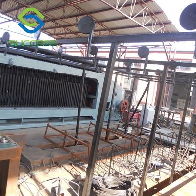 Çin Ağır Görevli Endüstriyel Otomatik 4300mm PLC Gabion Mesh Döşeme Makinesi Tedarikçi