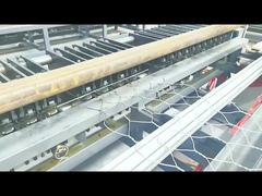 Örgü Dokuma için Özelleştirilmiş Renk / Boyut 80x100mm Gabion Örgü Makinesi